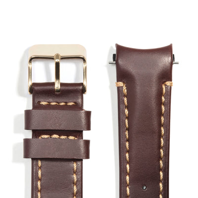Brown Leather / Gold Buckle