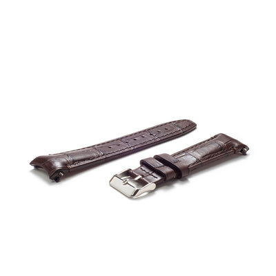 Brown Leather / Silver Buckle