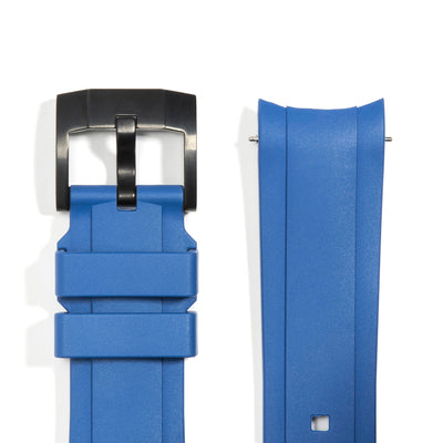 Blue Rubber / Black Buckle / Standard