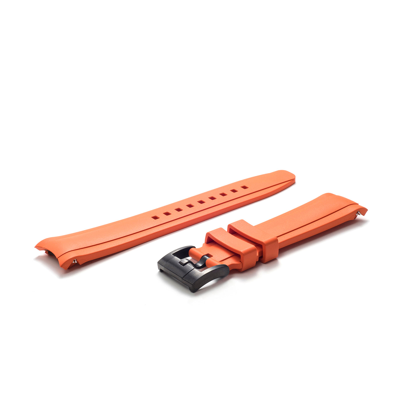 Orange Rubber / Black Buckle / Standard