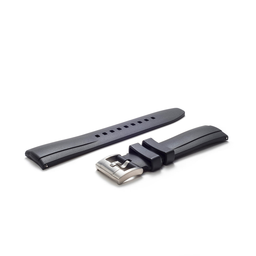 Everest Universal Curved End Rubber Watch Band | Everest Bands