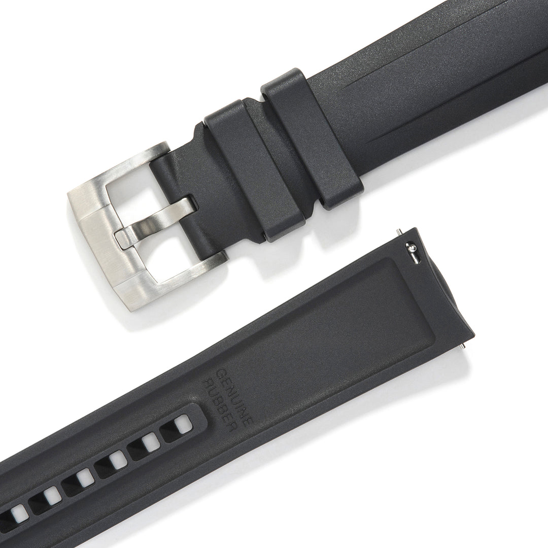 Everest Universal Curved End Rubber Watch Band | Everest Bands