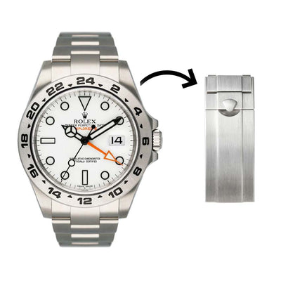 Rolex Explorer II 216570 Oyster Deployant Buckle Replacement