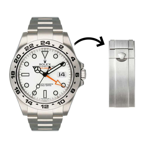 Rolex Explorer II 216570 Oyster Deployant Buckle Replacement