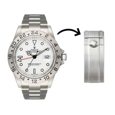 Rolex Explorer II 16570 Oyster Deployant Buckle Replacement