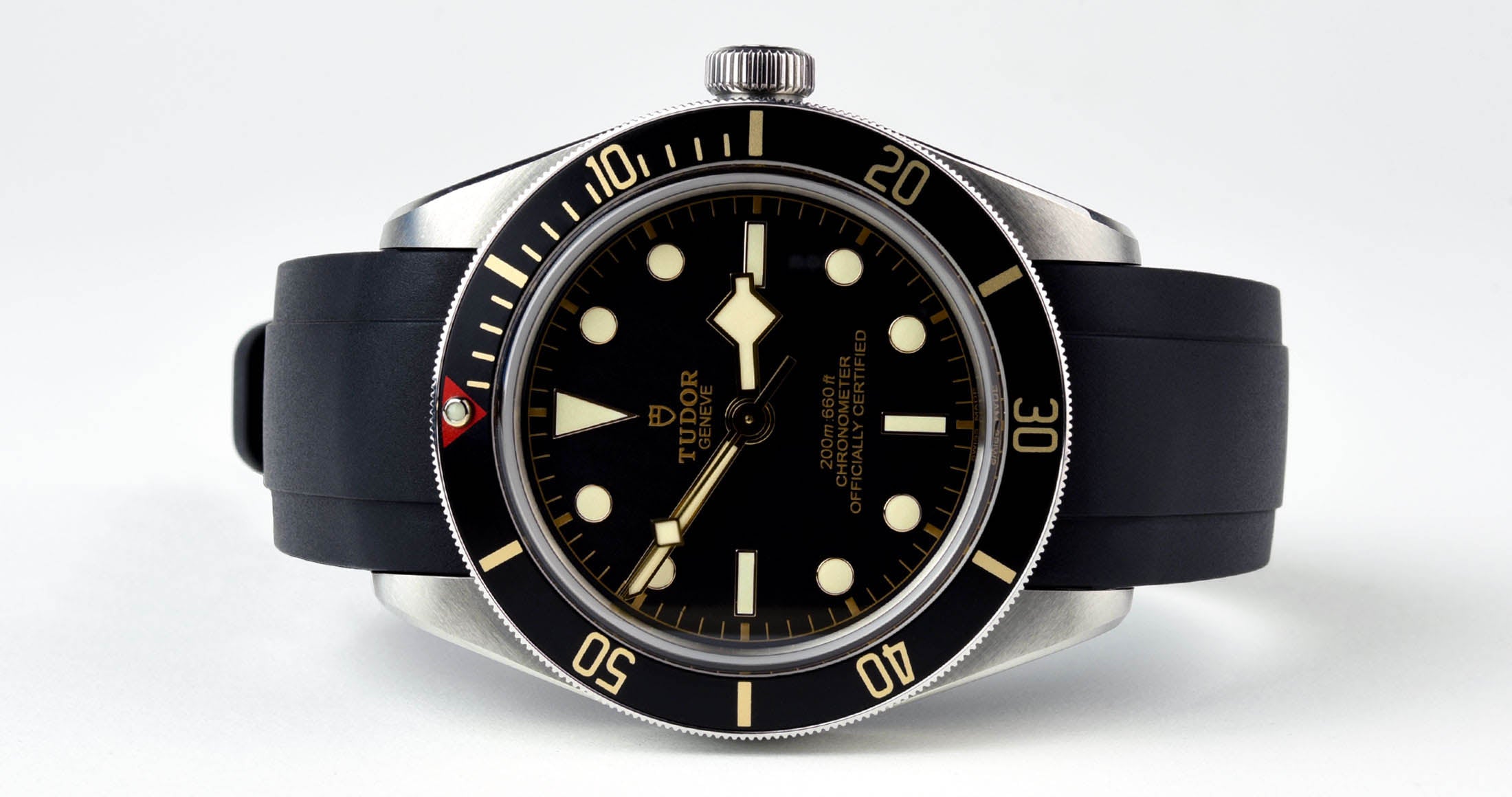 Rubber strap for tudor black bay 58 cheap