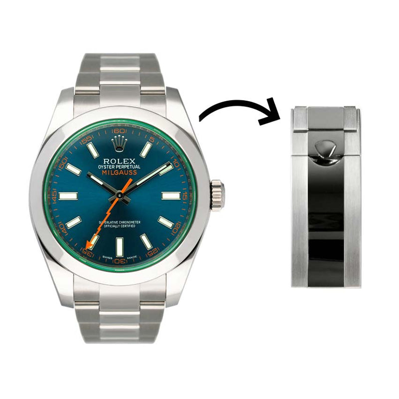 Everest Deployant Buckle for Rolex Oyster Bracelet – Milgauss 116400