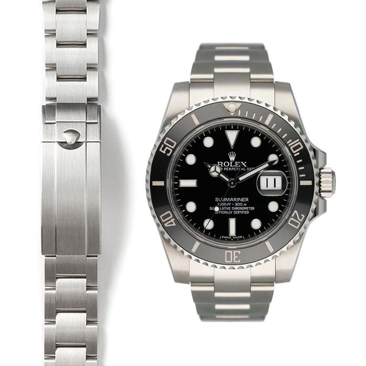 Oyster-Style bracelet for Rolex Submariner 116610