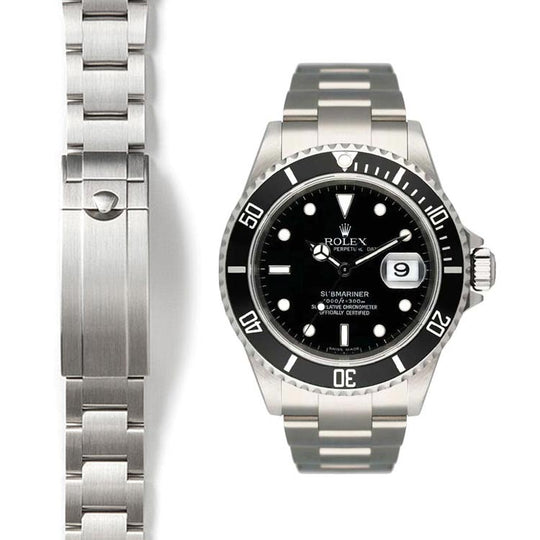 Oyster-Style Bracelet for Rolex Submariner Reference 16610 by