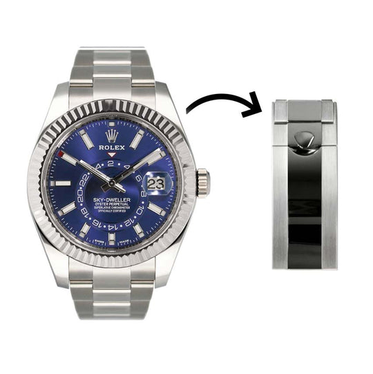 ROLEX キーホルダー シルバー Sky-dweller-336xx-Ceramic-