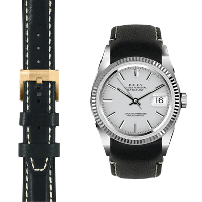 Rolex leather 2025 strap buckle