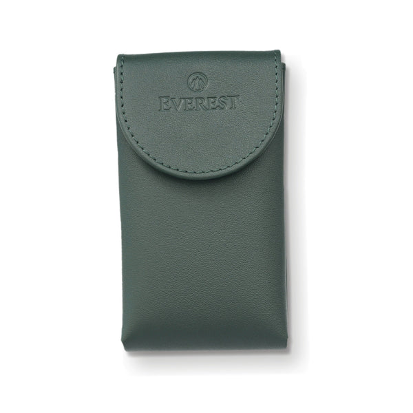 Leather Watch Pouch in Geneva Green – Travel & Storage Case