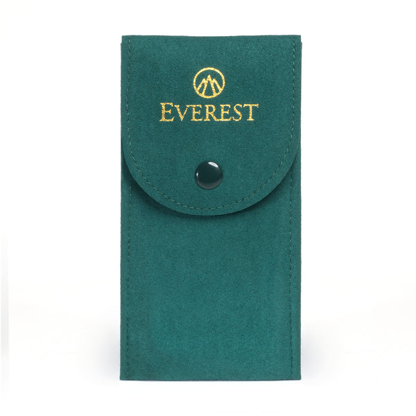 Microfiber Watch Pouch in Crown Green – Travel & Storage Case