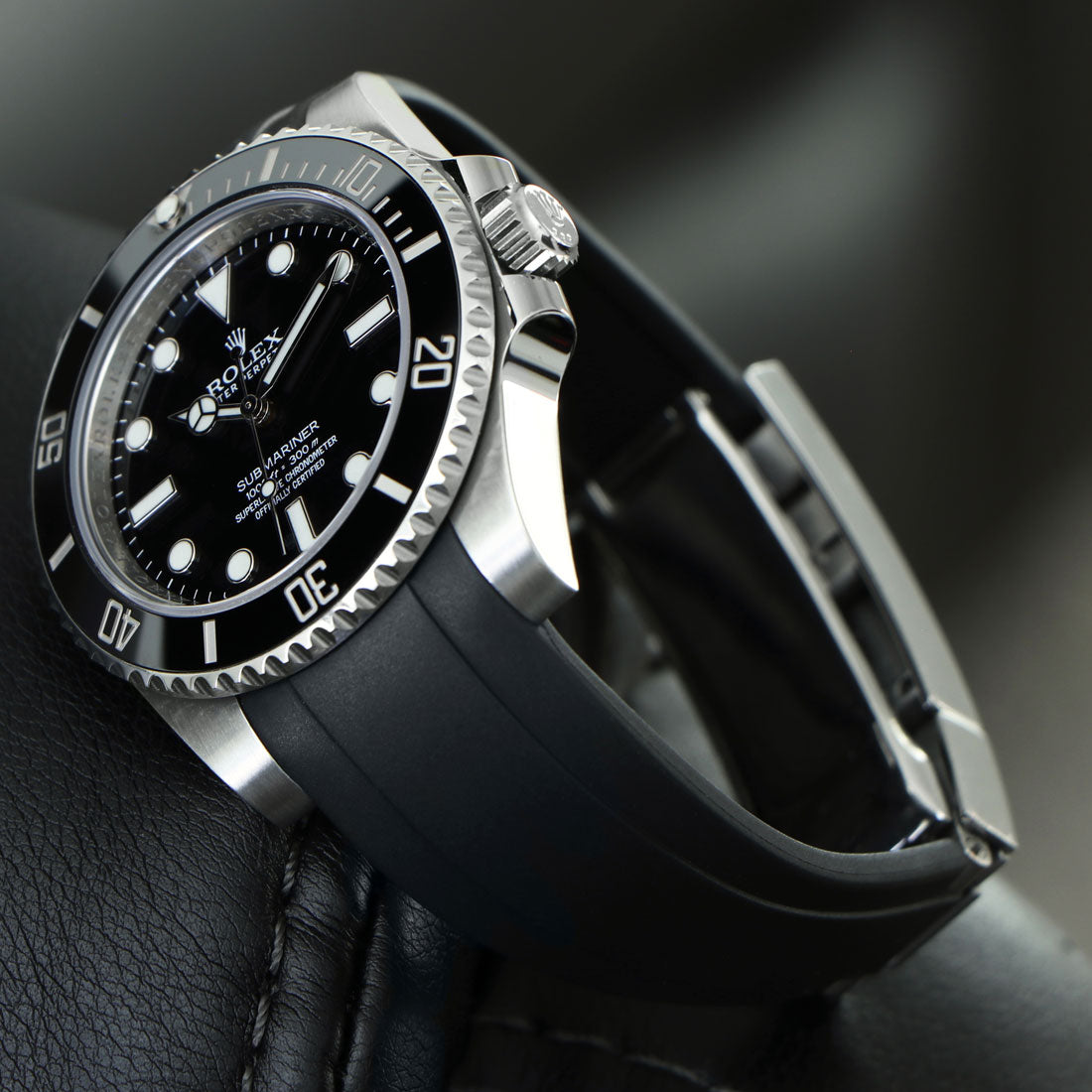 Rolex Rudbier Premium Rolex Rubber Strap: Style, Durability, and Luxury on Every Wrist