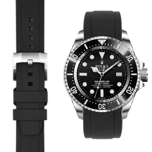 Rolex deepsea new arrivals dweller rubber strap