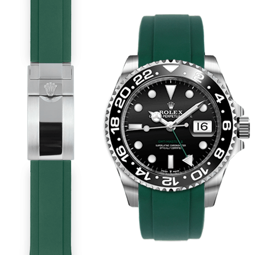 Rolex gmt hotsell master rubber strap