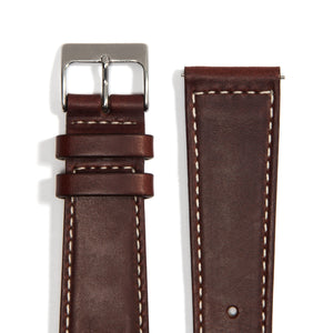 Everest UNIVERSAL CHERRY LEATHER WATCH STRAP