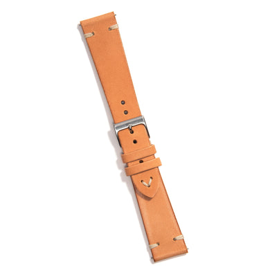 Everest UNIVERSAL TAN VINTAGE LEATHER WATCH STRAP