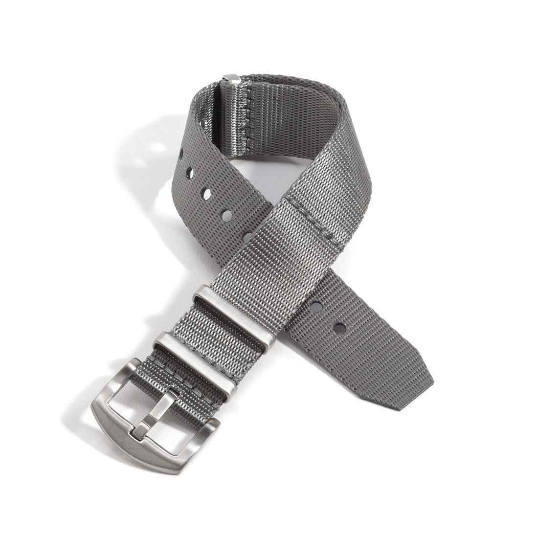 Everest Gray NATO-Style Nylon Watch Band