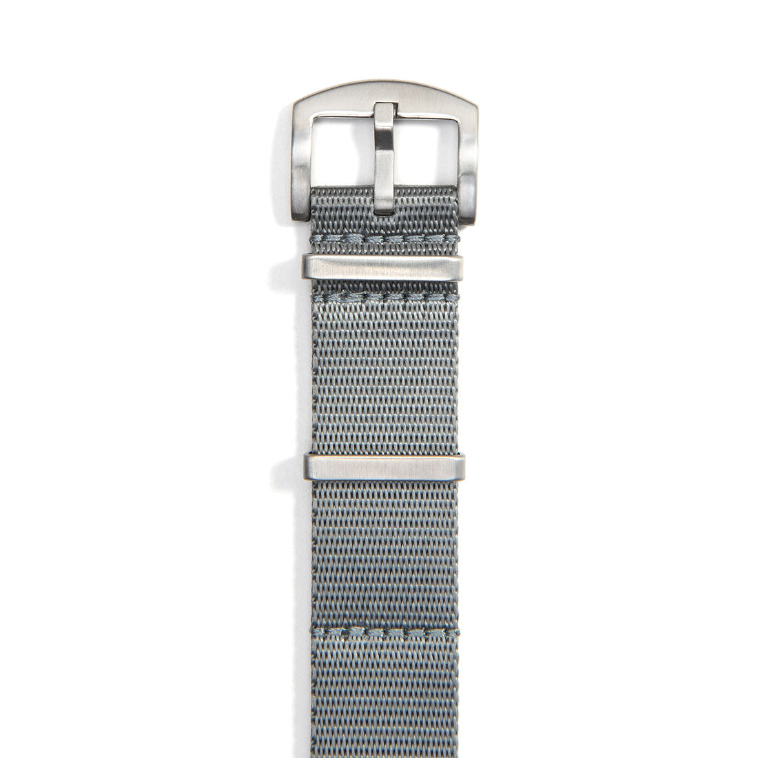 Everest Gray NATO-Style Nylon Watch Band Buckle