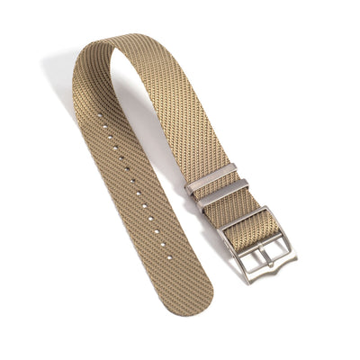 Everest Khaki NATO-Style Single Pass Nylon Watch Band