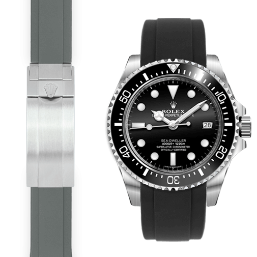 Rolex Sea Dweller rubber watch strap