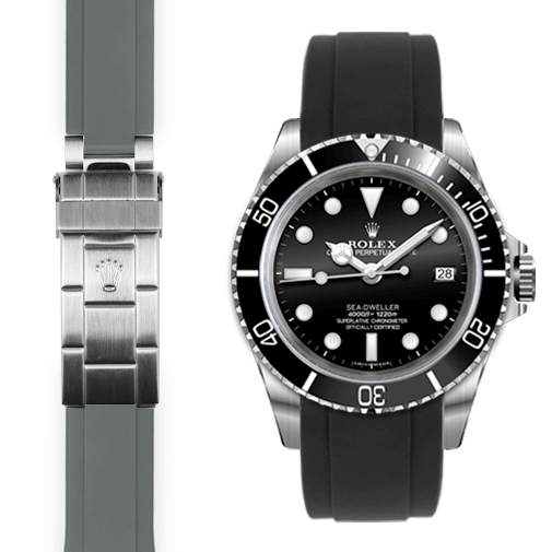 Rolex Sea Dweller rubber watch strap