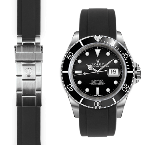 Rolex Submariner rubber watch strap