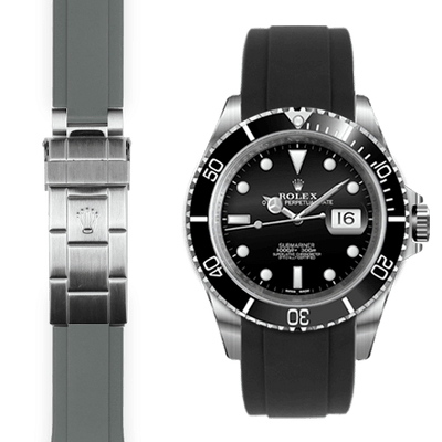 Rolex submariner date rubber strap 2025