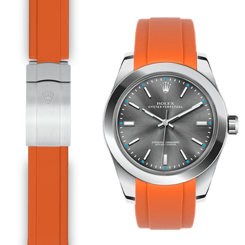 Rolex oyster perpetual rubber 2025 strap price