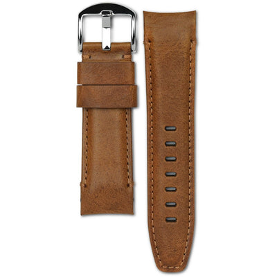 panerai chestnut brown leather watch strap
