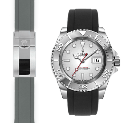 Rolex Yacht Master Rubber deployant watch strap